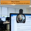 1 шт. Зеркало с защитой от подглядывания, выпуклое, регулируемое на 360° без мертвых зон, для офисного стола, подходит для компьютерных мониторов