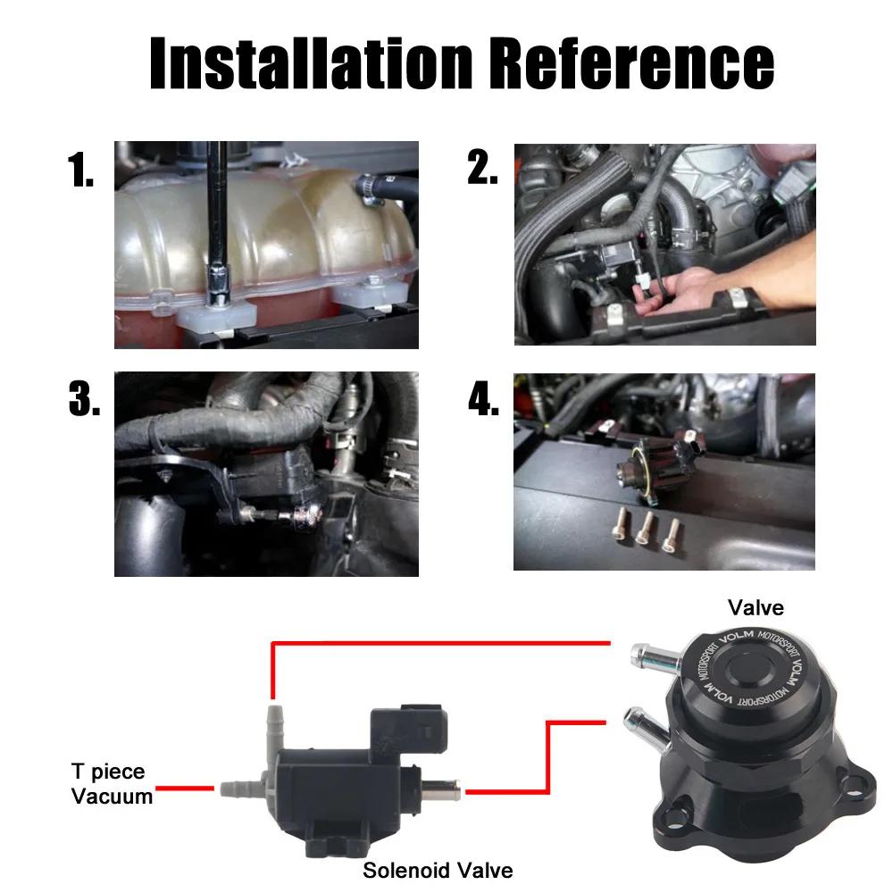 Forged Atmospheric Dump blow off Valve for 2015-on Ford Mustang 2.3T Ecoboost