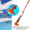1 Set Swimming Pool Vacuum Cleaner 3 In 1 Cordless Rechargeable Powerful Motor Roller