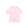 Fila Dopamine Embroidered Cat Dog Comfortable Casual Short Sleeve T-Shirt Unisex Tops Breezy-Pink F11U429102F-PK