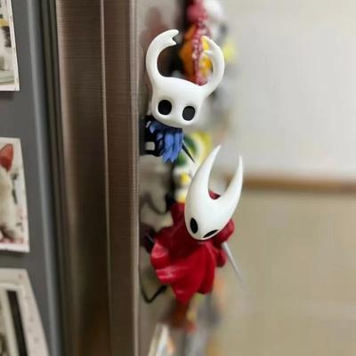 2025 Hollow Knight: Silksong Магнит на холодильник Фигурка Хорнет Зот Могучий Наклейка на холодильник Декор Модель Кукла Игрушка Подарок для фанатов
