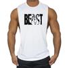 Gym Clothing Bodybuilding Fitness Men Tank Top Workout Letters Vest Muscle Stringer Sportswear Undershirt Sleeveless Shirt
