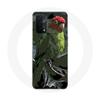 Case for Oppo A74 5G - MANIACASE - Pionus Parrot - Flexible - Red and Green - Unisex