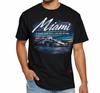 Miami Racing 100% Хлопок Футболка Мужская Женская Футболки Топ. Гонка и город, не похожие ни на что другое Футболка для фаната Формулы 1