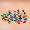 5/10Pcs Random 3D Printed Cute Small Creative Animal Figures Figurines Kids Birthday Party Gifts For Boys Girls