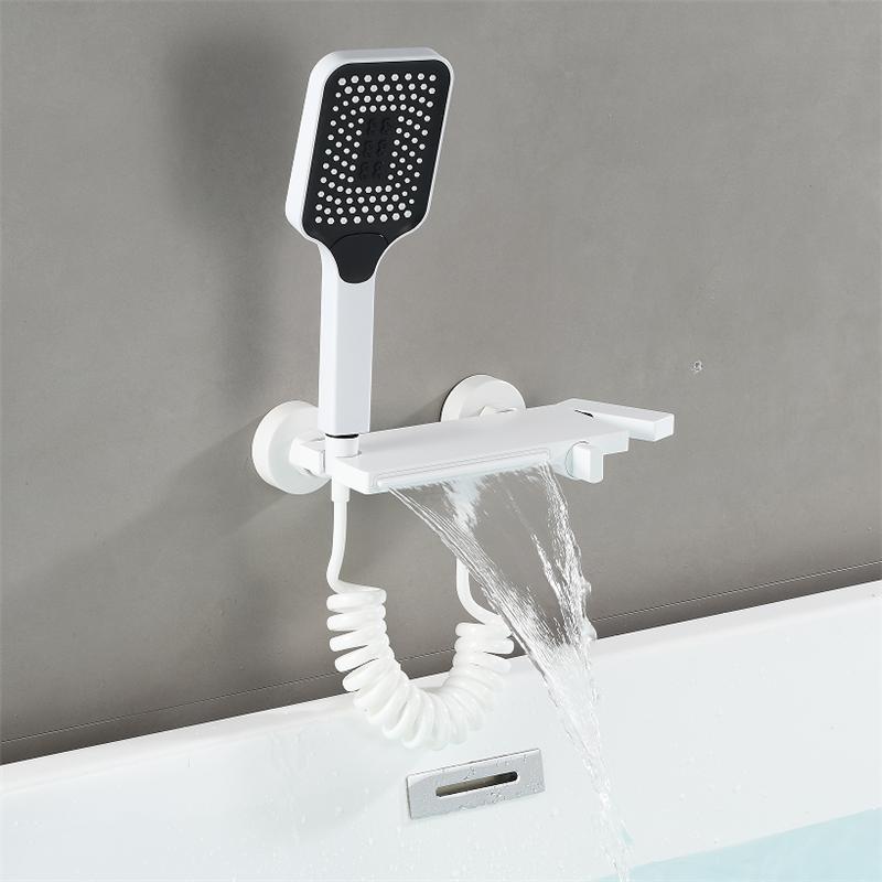 Серый комплект для душа для ванной, горячая и холодная вода, черный смеситель для душа для ванной комнаты, хромированный комплект для душа со скользящей штангой из латуни