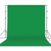 3 * 6m   10 * 19.7ft Professional Green Screen Backdrop Studio Photography Background Washable Durable Polyester Cotton