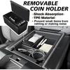 Muslogy Center Console Organizer Compatible With -2025 Chevy Silverado/GMC Sierra 1500 2500HD 3500HD Accessories Storage Ert Box Console Armrest