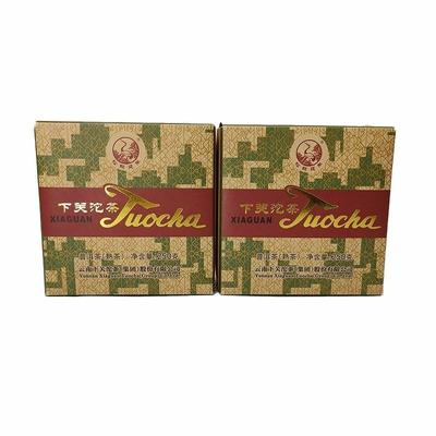 Чай Сягуань Ся Гуань Сяо Фа Туо Ча Пуэр 2018 250г Спелый Пуэр Пуэр Туоча
