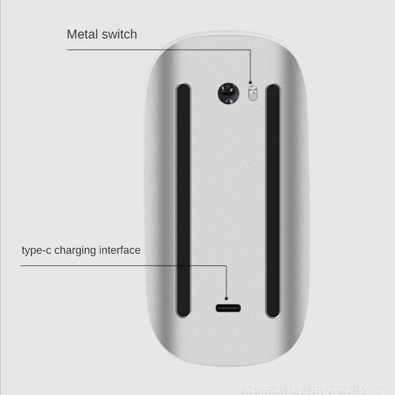 M511 High Quality Stable Lightweight Rechargeable Ergonomic Silent Wireless BT Magic Mouse For Computer Mac Phone
