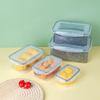 Прямоугольные контейнеры для хранения продуктов Ruhan, 2-слойные