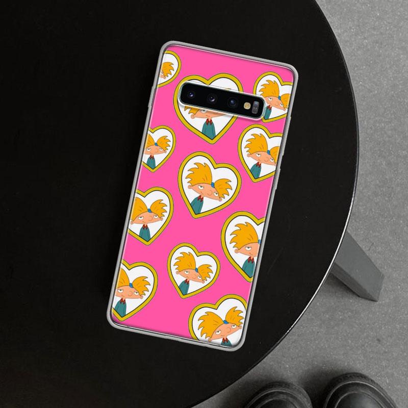 Hey Arnold Helga Cute Funny Cartoon Phone Case Cover for Samsung Galaxy S26 S25 Edge S24 S23 Ultra S22 Plus S21 FE S20 + Art Cus