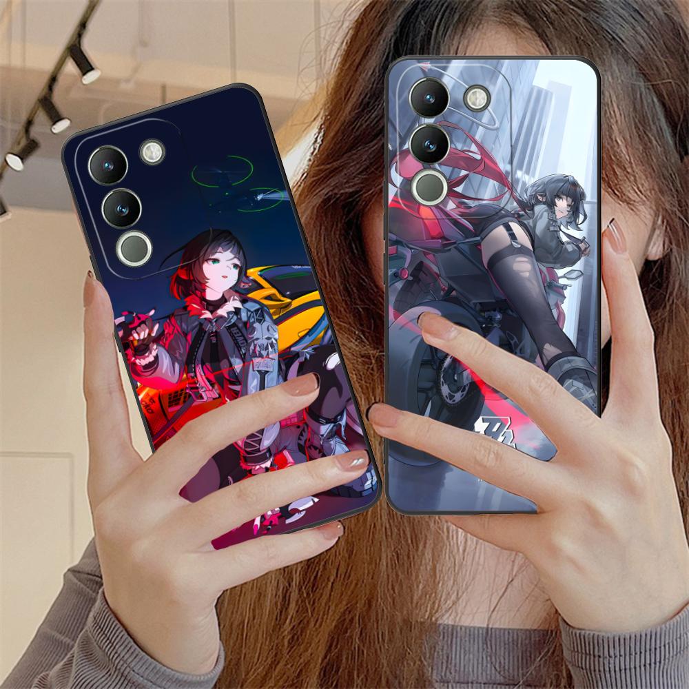 Чехол для телефона ZZZ Jane Doe для VIVO Y77 76 75 74 73 72 58 56 55 51 50 38 36 Y19 Y18 Y03 Y01 5G Мягкий ударопрочный чехол из ТПУ