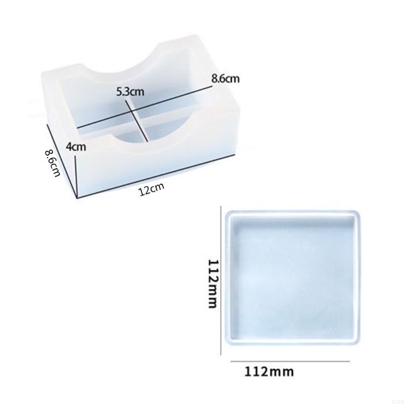 62KD Resin Molds Silicone Mold Storage Box Mold DIY Epoxy Resin Molds