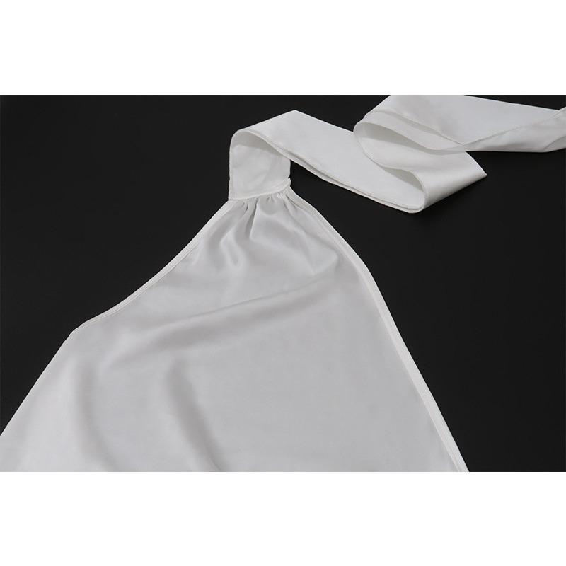 Женские весенние сексуальные темпераментные платья премиум-класса сатиновые платья с открытой спиной на одно плечо