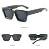 Fashion Square Frame Eyewear Punk Retro Sunglasses Ladies Shades Shades Women Sunglasses