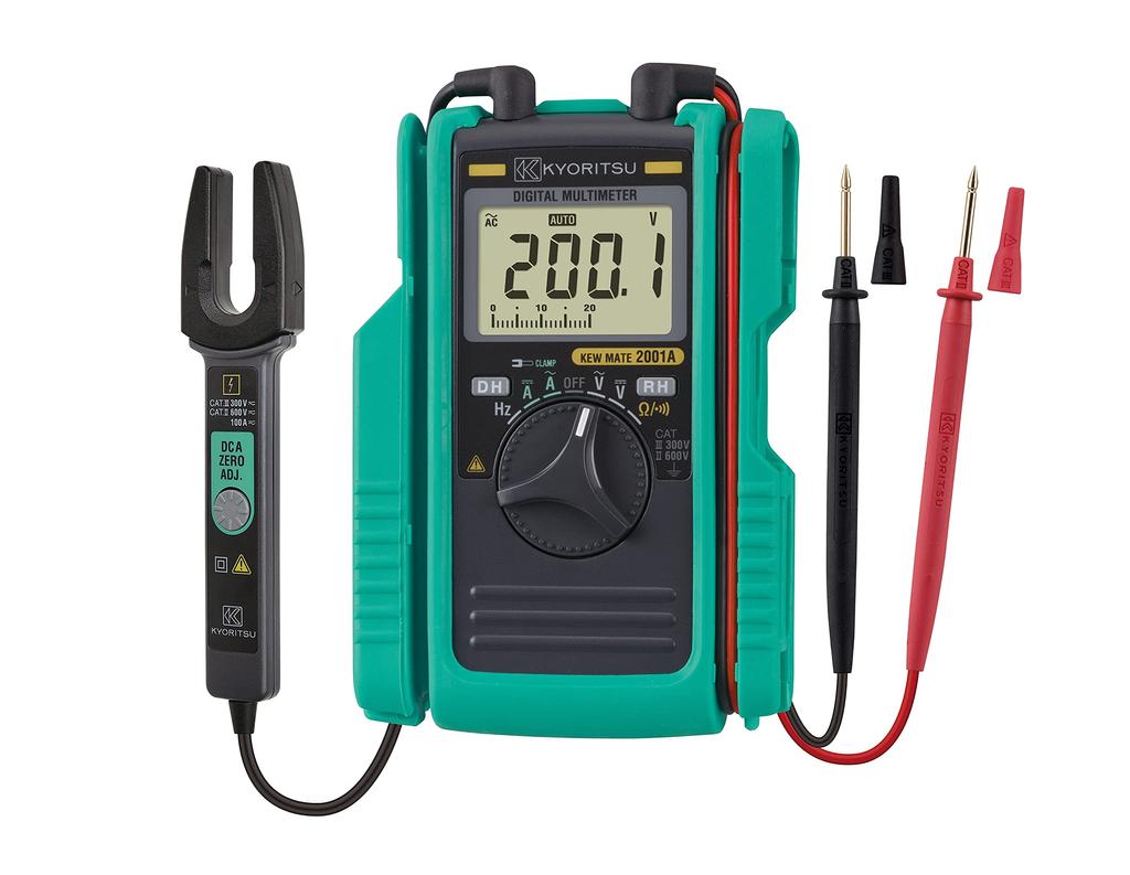 KYORITSU 100A Digital Multimeter with Clamp KEWMATE 2001A AC/DC