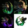 Exquisite Anime One Piece Zoro Ghost Island Glowing Pvc Statue Collectible Display Model
