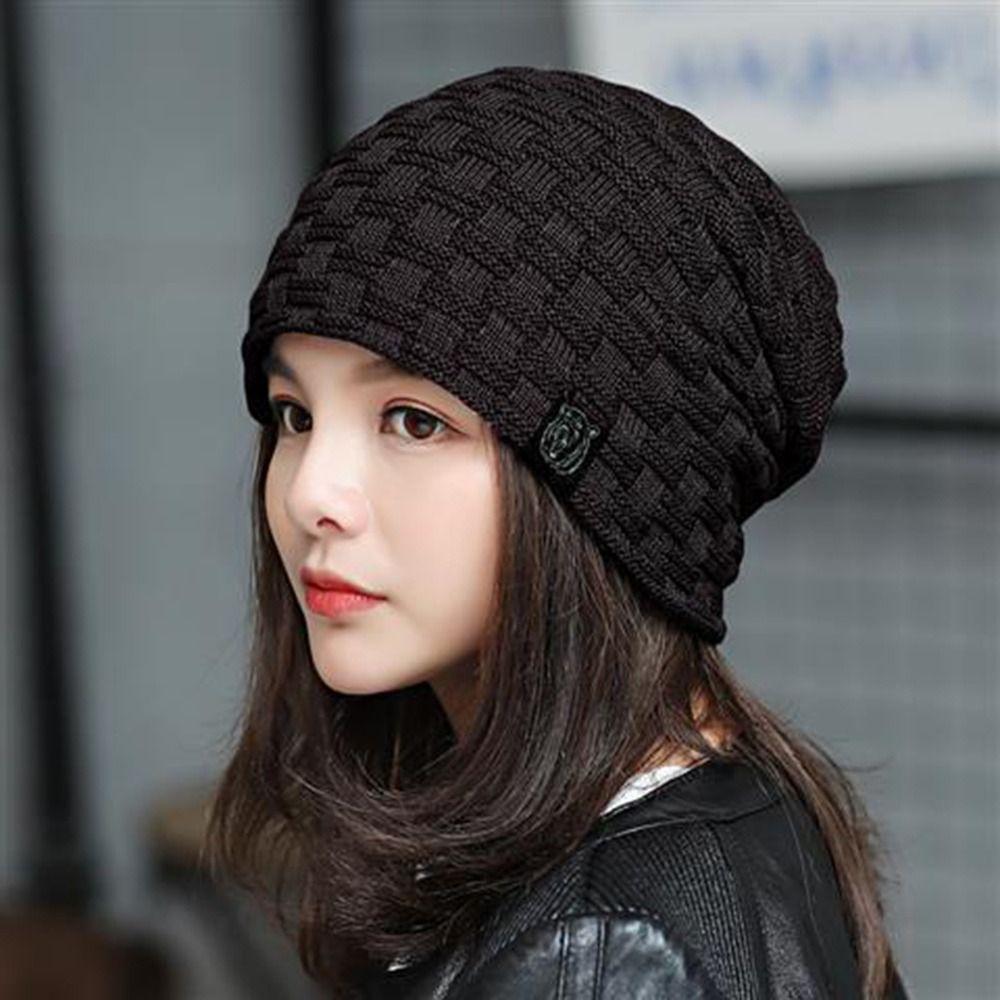 Теплая холодная шапка мягкая вязаная шапка холодная шапка зимняя шапка бини для мужчин и женщин