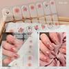 14Strips Gel Nail Stickers Floristic Gel Nail Polish Strips Nail Art Stickers DIY Nail Art Making