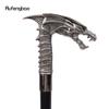 Silver Wing Dragon Head Fashion Walking Stick Decorative Stick Cospaly Vintage Party Fashionable Cosplay Cane Crosier 91cm