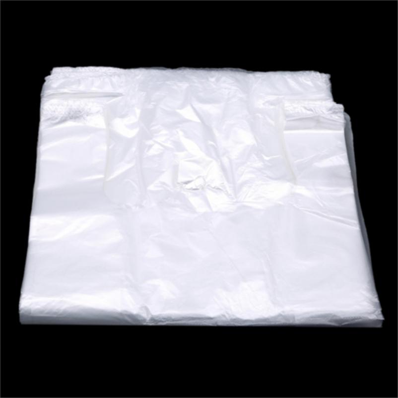 100pcs Transparent Bags Shopping Bag Supermarket Plastic Bags Food Packaging