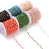 1Meter Bohemian Necklace Chain Cuboid Cube Beads Chains for DIY Necklace Bracelets Jewelry Making Accessories Handmade Chain