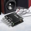 2.1-канальная плата усилителя, совместимая с Bluetooth, с регулировкой высоких и низких частот 50 Вт x 2 + 100 Вт, плата усилителя BT 3,5 мм AUX для DIY-динамиков