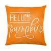Pumpkin Pillow Cover Linen Printed Sofa Cushion Cover Living Room Bedroom Decoration Pillow Cover Home
