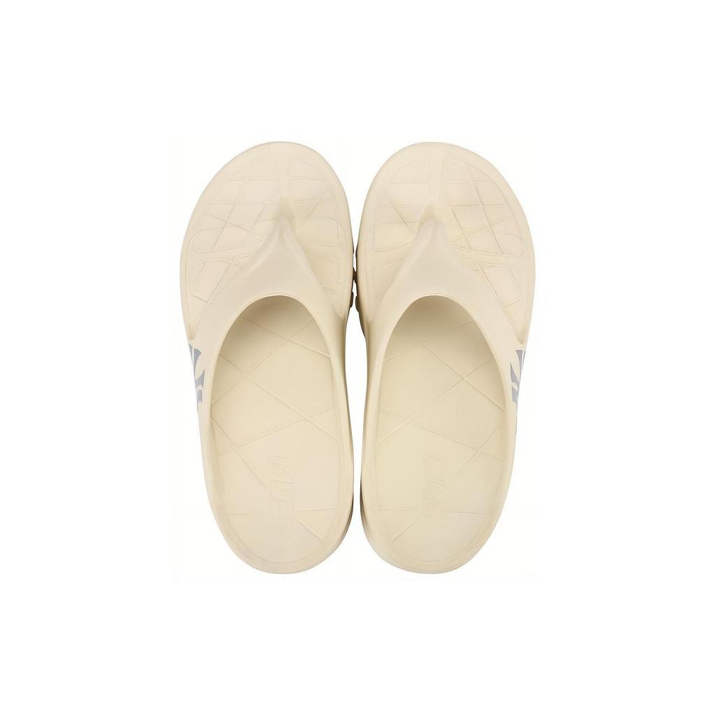 MLB Slipper Graffiti Slip Resistant Slip Resistant Flip Flops Unisex Beige (Unisex) Flip Flops 32SHHW111 50I