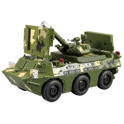 1/35 ZSL92 Тип игрушечной модели автомобиля Военный сплав Танк с орудийными башнями Амортизационные модели транспортных средств Декоративные детские игрушки