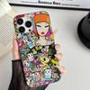 Япония T-Tokidokis Чехол для телефона для iPhone 17 16 15 11 12 13 14 Pro Max Мягкий гофрированный силиконовый чехол
