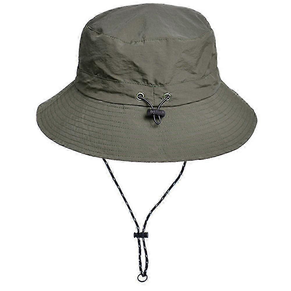 Summer Waterproof Packable Bucket Hat - Breathable Unisex Hat for Camping, Beach & Outdoor Activities