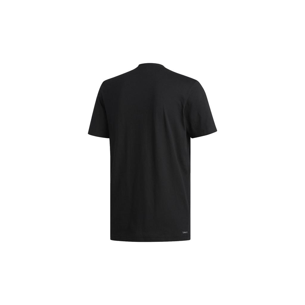 adidas Футболка с втачным рукавом мужская черная DQ0923