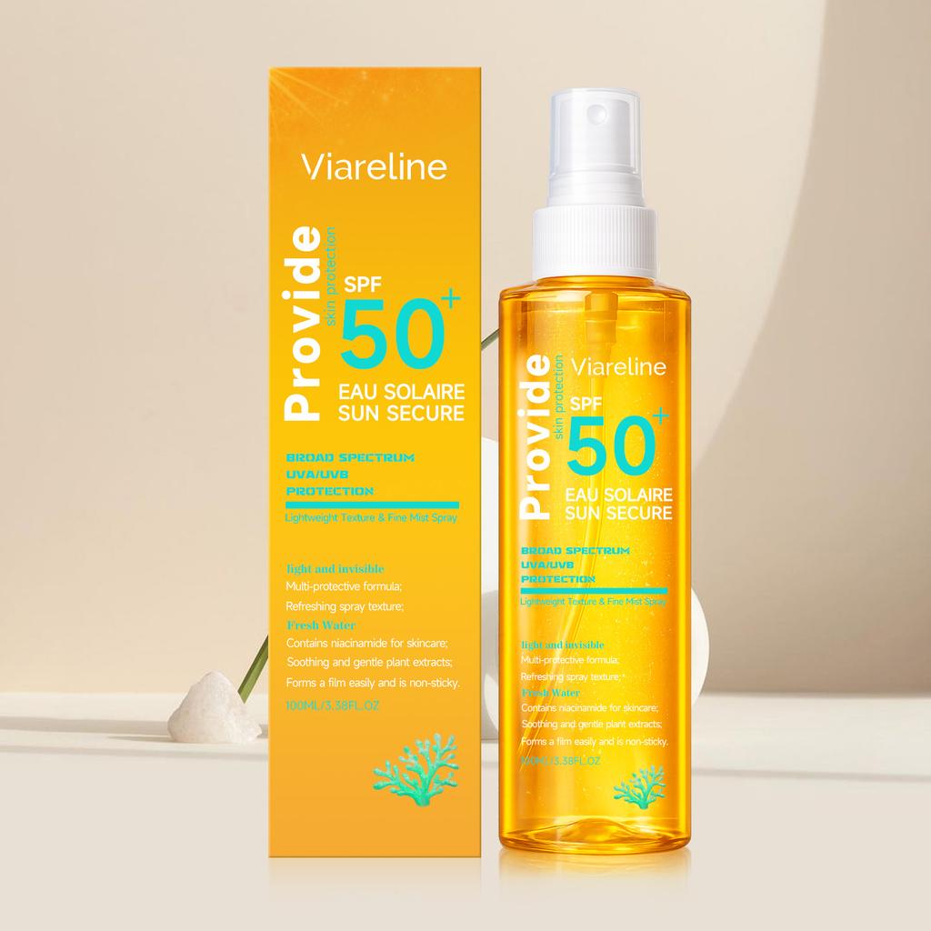 Light Sun Protection Spray Refreshing Non-sticky Portable Daily Outdoor Use