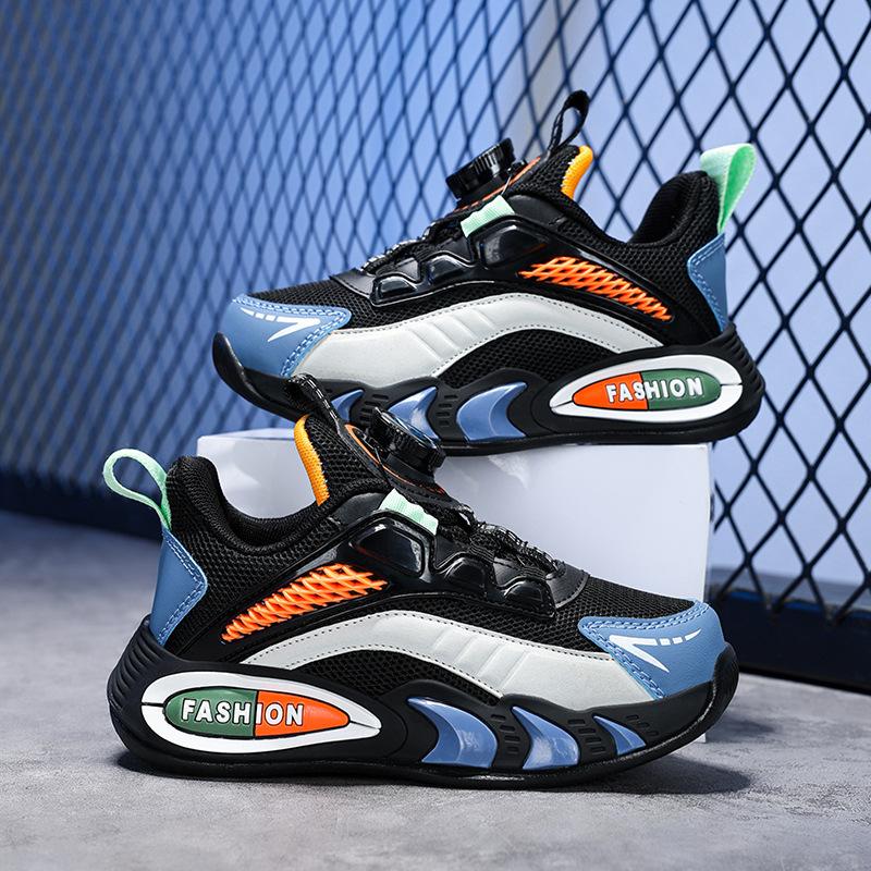Sneakers Children's Basketball Mesh Autumn Boys Sports Children's Men's Steps Shoes Shoes