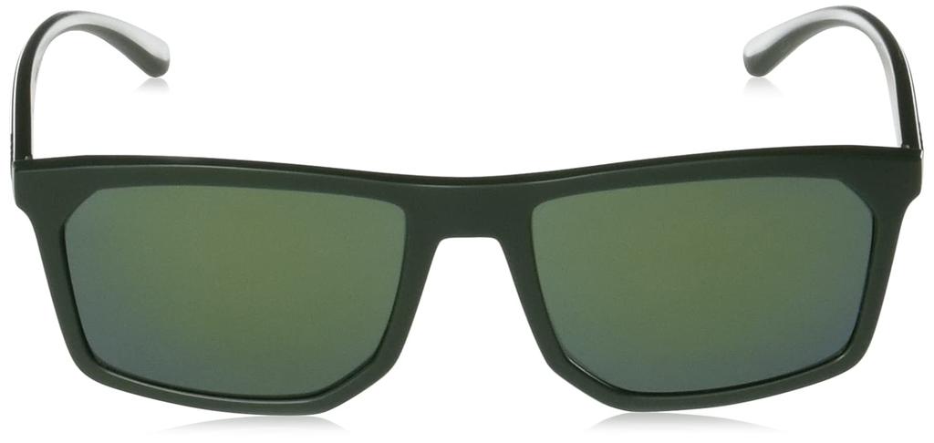 Солнцезащитные очки EA4164 MATTE GREEN MIRROR PETROL LENS 57 [Emporio Armani] Мужские ЗЕЛЕНЫЕ/СВЕТЛЫЕ