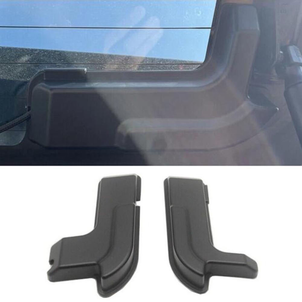 2Pcs For Jeep Wrangler JL 18-23 Tailgate Rear Door Glass Heating Line Cover Trim