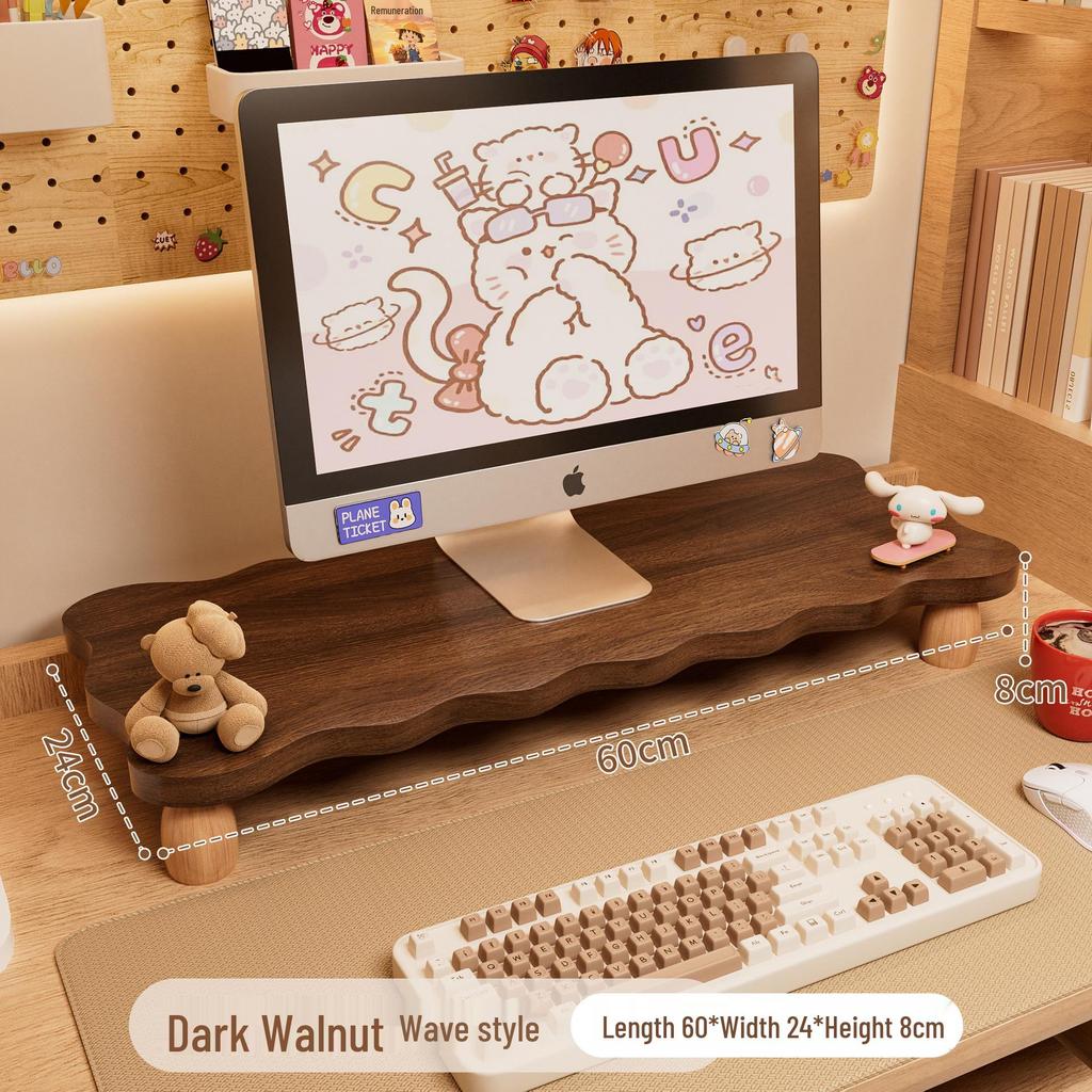 Настольная подставка для монитора и кронштейн для клавиатуры