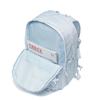 Li Ning Sports Lifestyle Series Casual Large Logo Print Zipper Closure Polyester Sports Backpack Unisex backpack Blue ABST298-3