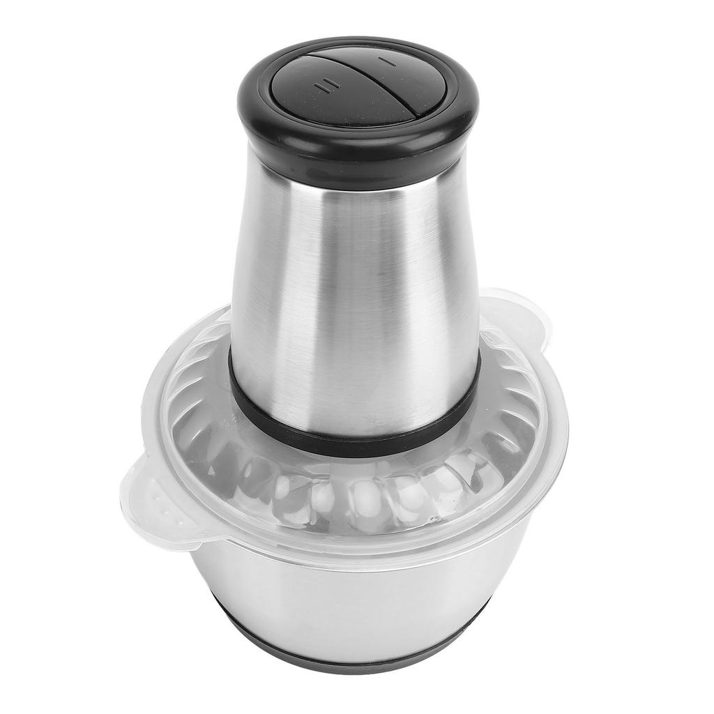 Мясорубка электрическая с чашей из нержавеющей стали 2 л, медным мотором 200 Вт для кухонного мяса