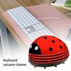 Hot Mini Cute Ladybug Vacuum Cleaner Dust Collector for Home Office Table Cleaning Brush Keyboard Desktop Cleaner Dropshipping