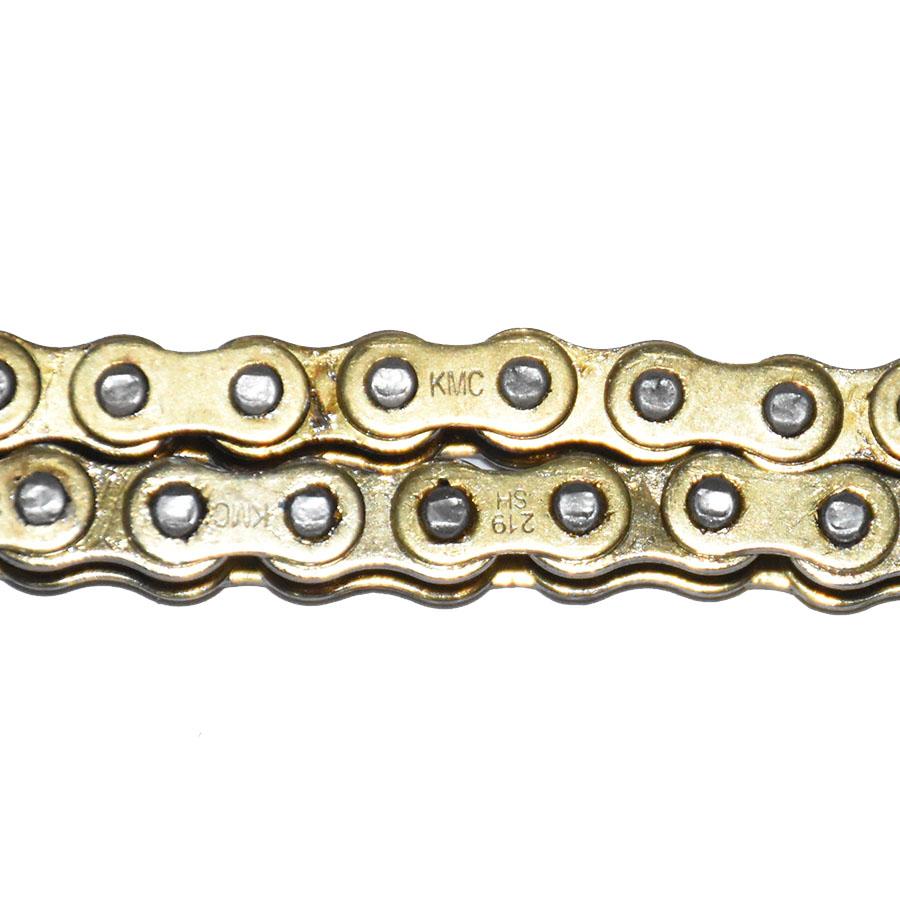 Original Gold KMC 219 219H 108 110 112 114 116 126 Links Motorcycle Driving Chain for Pit bike Dirt bike Go kart ATV MOTORCYCLE