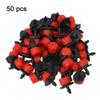 Adjustable Watering Sprinkler 4/7mm For Flower Beds Vegetable Irrigation Dripper Emitter 50Pcs Micro Nozzles Anti-Clogging