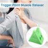 Neck Relief Massager Ergonomic Acupressure Tool for Tension & Pain Portable Plastic Trigger Point Muscle Relaxer for Office Home Travel Use