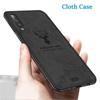 Deer Cloth Case For Samsung Galaxy S24 S23 S22 S21 FE A54 A34 A53 A33 A52 A32 A50 Silicone Case