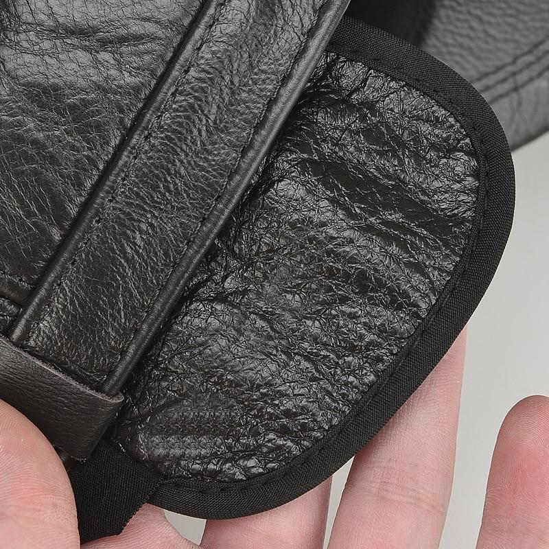 Northwood Бейсболки из натуральной кожи с наушниками Snapback, мужские зимние бейсболки, шапки