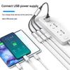 Multi Port USB Hub Extensions 4 Port Type C Hub USB Splitter Fast Data Transmission OTG Adapter For PC Computer Laptops Mac Book
