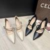 Fashion Women Shoes   Pumps PU High Heels Fashion Office Shoes Stiletto Party Female Shoes Comfort Women Heels 2024