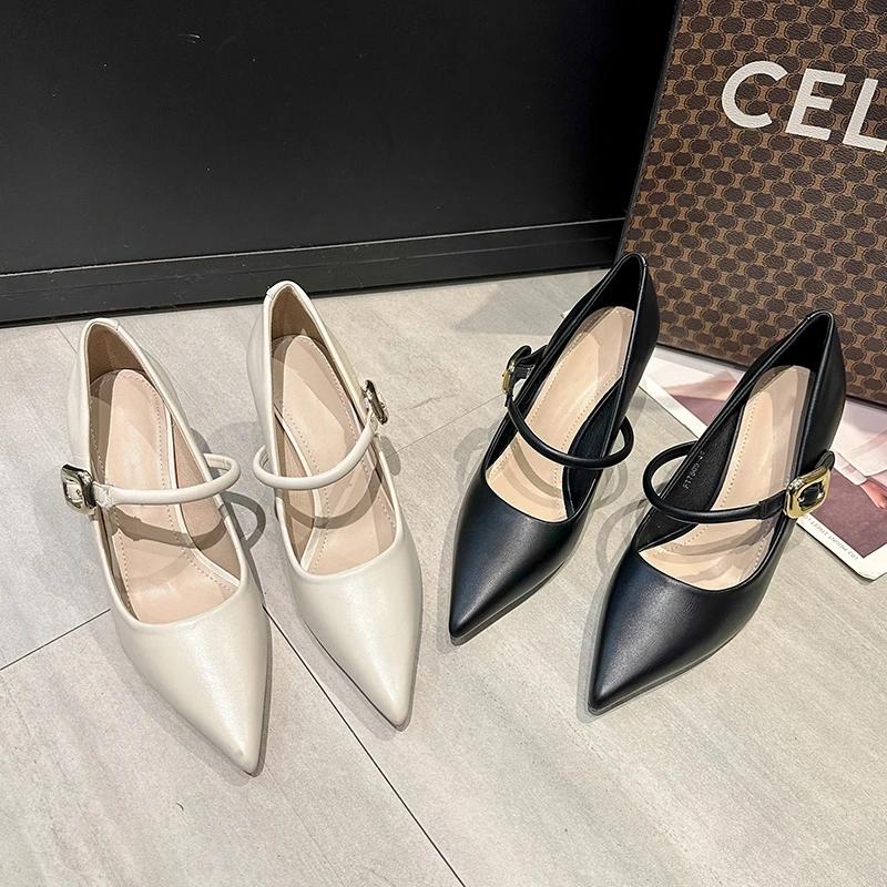 Fashion Women Shoes Pumps PU High Heels Fashion Office Shoes Stiletto Party Female Shoes Comfort Women Heels 2024